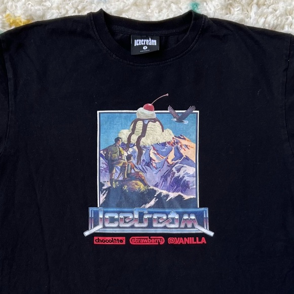 Icecream | Ice Cream Flavors Graphic Logo Tshirt - Picture 1 of 7